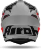 Kask enduro AIROH Commander 2 Reveal Matt-Fluo-Red-Grey Podgląd zdjęcia produktu 2