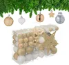 Set da 101 palline natalizie Relaxdays, plastica, palline e Anteprima dell’immagine prodotto 1