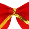 Rubans de Noël 8 x 8,5 cm rouges, lot de 6 pièces, Voir les images du produit 2