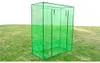vidaXL Kas met stalen frame en PVC Productafbeelding-voorbeeld 2