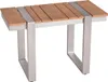 A product shot of a modern outdoor bench. Produktbild-Vorschau