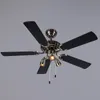Nowoczesny wentylator sufitowy stalowy - Mistral 42 Podgląd zdjęcia produktu 3