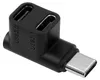 Avizar, adaptateur USB-C double, angle de 90°, charge Voir les images du produit 2