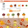3 Stück Herbst Deko Lichterkette mit Timer, 2m 20 LED, Produktbild-Vorschau 2