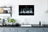 MuchoWow® Poster Beeren - Wasser - Schwarz - Obst - Produktbild-Vorschau 3