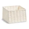 Zeller Aufbewahrungskörbchen, 2-er Set, weiß, 16 x 16 x 11; Produktbild-Vorschau 2