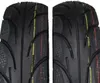 Two motorcycle tires shown side-by-side against a white background. Anteprima dell’immagine prodotto
