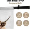 MuchoWow® Wandteppich Wandbehang Schottisches Hochlandrind Produktbild-Vorschau 3