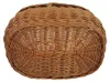 Einkaufskorb aus Weide Pilzkorb Oval Braun 46x32x35 cm Produktbild-Vorschau 3