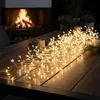 Zilverkleurige LED-lichtslinger met warm wit licht - 480 Productafbeelding-voorbeeld 3