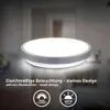 B.K.Licht LED Deckenleuchte Silber/Titan rund Ø29cm 15W Produktbild-Vorschau 3