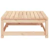Sgabello da giardino 70x70x30 cm in legno di pino massiccio Anteprima dell’immagine prodotto 5
