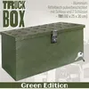 Deichselbox Grün Werkzeugkasten Truckbox Alu Box Anhänger Produktbild-Vorschau 2