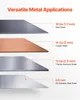 VEVOR buigmachine, 762 mm plaatbuigmachine, buigdikte 1,2 Productafbeelding-voorbeeld 2