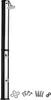 Douche solaire Ofanto 35 l - noir/gris, sans étui de Voir les images du produit 1