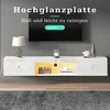 Merax TV-Lowboard suspendu Table TV avec portes et Voir les images du produit 4
