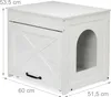 Relaxdays Katzenschrank für Katzentoilette, Katzenklo Produktbild-Vorschau 4