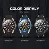 Zegarek męski MEGIR 2144, wielofunkcyjny chronograf, modny Podgląd zdjęcia produktu 15