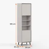 Vitrine FRESCO 2D, Vitrine mit Drehtür Wohnzimmer Produktbild-Vorschau 7