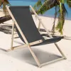TolleTour Liegestuhl Camping Relaxliege Klappbar Holz Produktbild-Vorschau 1
