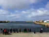 Calvendo Angler in Hafen von Hvide Sande 1000 Teile Puzzle Produktbild-Vorschau 2