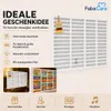 FabaHome MC Regal für 60 Kassetten, Holz Weiss Produktbild-Vorschau 3