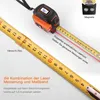 Laserový diaľkomer Tacklife TM-L01 2 v 1, 40 m meter a 5 m Náhľad obrázku produktu 2