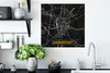 MuchoWow® Poster Deutschland - Schwarz und Gold - Darmstadt Produktbild-Vorschau 3