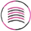 Matchu Sports Fitness Hula Hoop Reifen Ø 100 cm 1.2kg Lila Produktbild-Vorschau 3