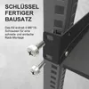 Extralink Fachboden für Netzwerkschrank 250mm 19" 1U 1HE Produktbild-Vorschau 7