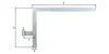 Alberts 313104 Cerniera angolare per porte, disponibile Anteprima dell’immagine prodotto 3