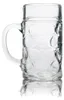 Löwenbräu Maßkrug Bierkrug 1L Konturglas Henkelglas Humpen Produktbild-Vorschau 2
