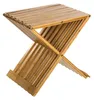 5Five Hocker - faltbar - Bambus - 40 x 32 x 45 cm Produktbild-Vorschau 1