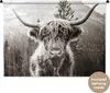 MuchoWow® Wandteppich Wandbehang Scottish Hochlandrind - Produktbild-Vorschau 1
