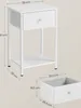VASAGLE Nachttisch, mit Stoff-Schublade, 61 cm hoher,mit Produktbild-Vorschau 7