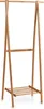 A wooden garment rack on a white background. Produktbild-Vorschau