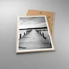 Gerahmtes Poster - Rahmen in heller Eiche - Brücke Frieden Produktbild-Vorschau 3