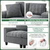 Merax L-Form Ecksofa mit Bettkasten, Konsole, Produktbild-Vorschau 6