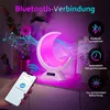 Mond Lichtwecker, LED Smart Nachttischlampe mit Produktbild-Vorschau 3