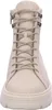 A front view of a beige high-top boot. Produktbild-Vorschau