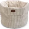 Designed by Lotte Cat Basket Ribbed Light Grey 50x35 cm Anteprima dell’immagine prodotto 3