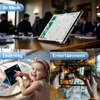 A collage of three scenes showing a tablet being used for work, learning, and entertainment. Podgląd zdjęcia produktu