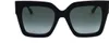 Jimmy Choo EDNA/S 807 BLACK 52/22/145 Damen Sonnenbrillen Produktbild-Vorschau 5