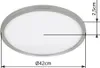 Globo Lighting Deckenleuchte Kunststoff Nickel matt, LED Produktbild-Vorschau 5