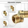 Messing-S-Anschluss, exzentrisch, 1-2 zu 3-4 - 360° Produktbild-Vorschau 4