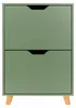 Emma - Platzsparender Schuhschrank mit 2 Türen 55x82x25 cm Produktbild-Vorschau 1