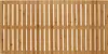 A flat lay of a bamboo bath mat. Produktbild-Vorschau