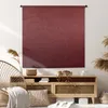 MuchoWow® Wandteppich Wandbehang Leder - Lederoptik - Rot - Produktbild-Vorschau 6