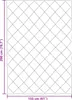 vidaXL Couverture d'hiver 155 x 200 cm, 450 g/m², noire Voir les images du produit 8