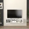 Závěsná TV skříňka 'Yrela' s kabelovými vývody 120 x 30 x Náhled obrázku produktu 5